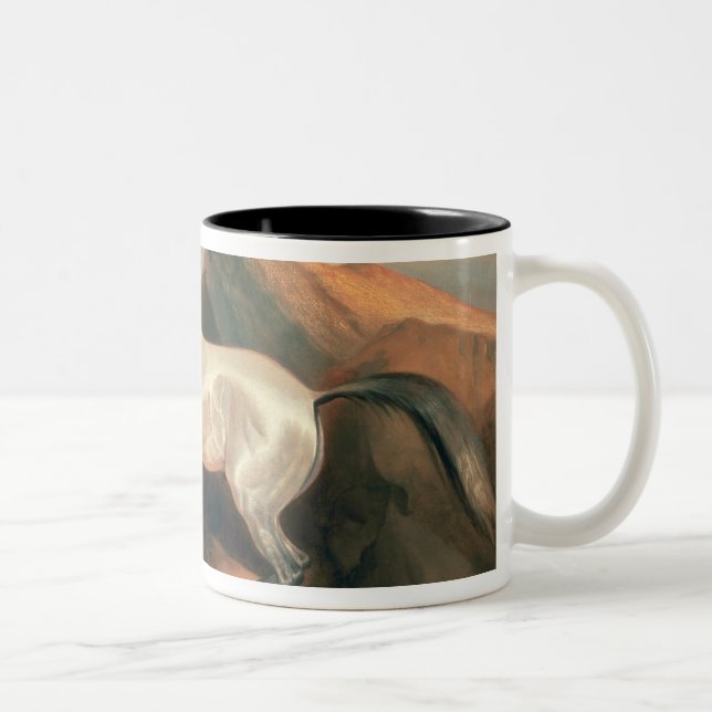 Arab Stallion Two-Tone Coffee Mug (Right)