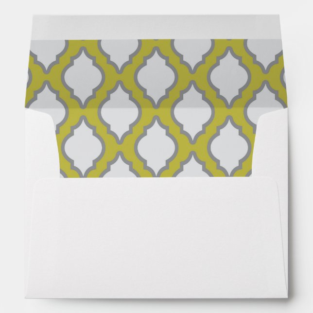 Arab Style Pattern Envelopes (Back (Bottom))