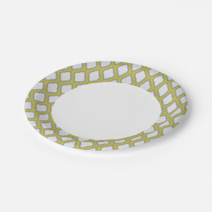 Arab Style Pattern Paper Plate