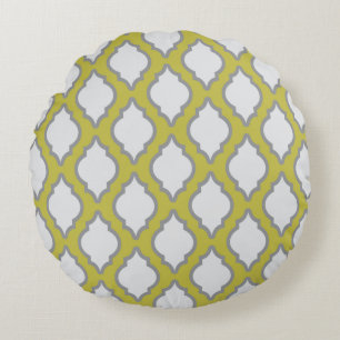 Arab Style Pattern Round Cushion