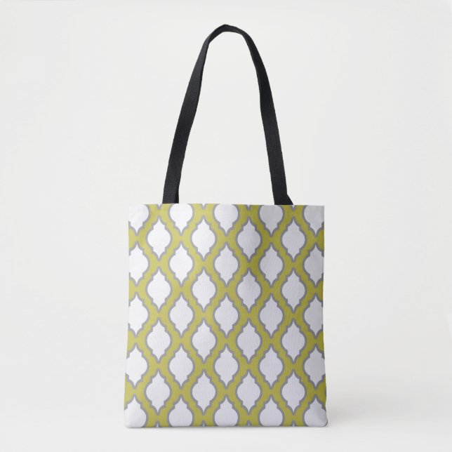 Arab Style Pattern Tote Bag (Front)