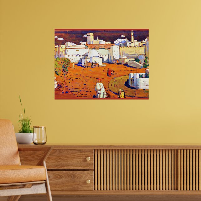 Arab Town by Kandinsky, Poster (Living Room 2)