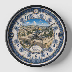 Arab Traditional ornamental Designer quartz clock