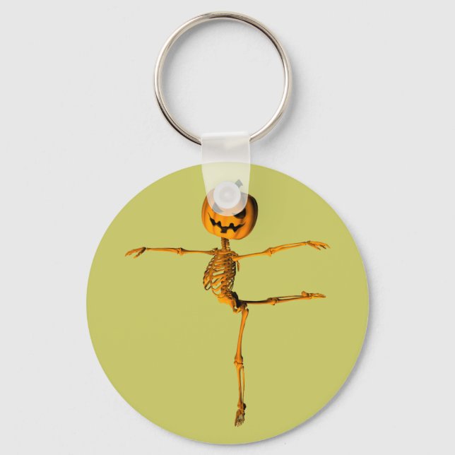 Arabesque Ballet Position Key Ring (Front)