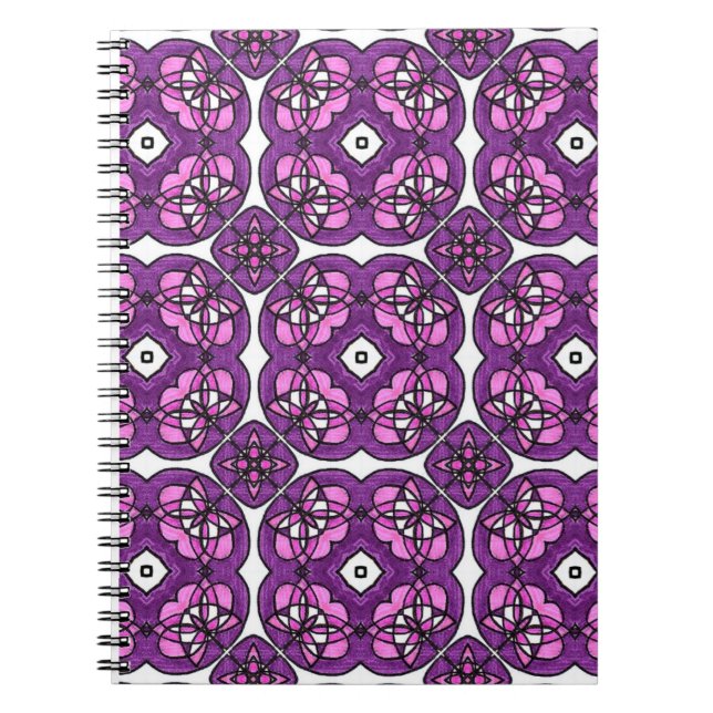 Arabesque Blossom Notebook (Front)