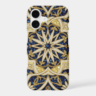 arabesque blue mosaic