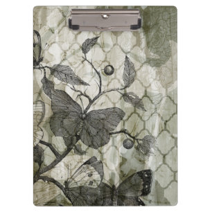 Arabesque Butterflies I Clipboard