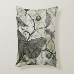 Arabesque Butterflies I Decorative Cushion