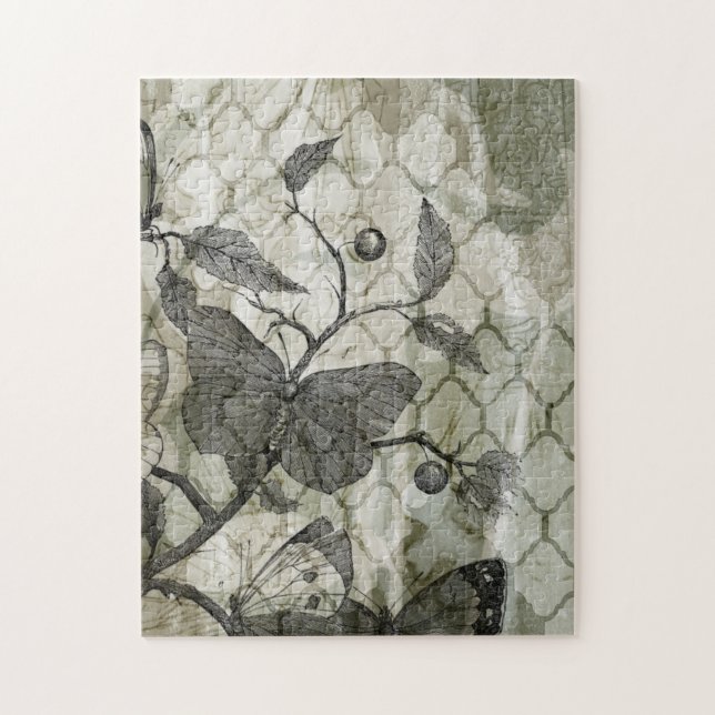 Arabesque Butterflies I Jigsaw Puzzle (Vertical)