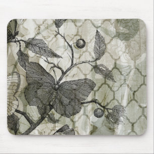 Arabesque Butterflies I Mouse Mat