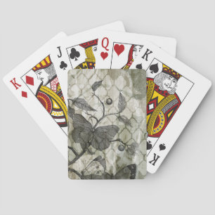 Arabesque Butterflies I Playing Cards