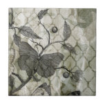 Arabesque Butterflies I Tile<br><div class="desc">Butterflies & Insects</div>