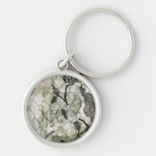 Arabesque Butterflies II Key Ring