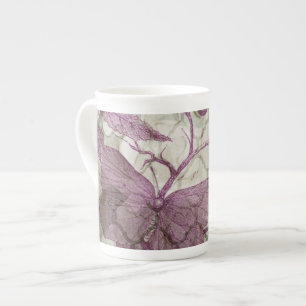 Arabesque Butterflies III Bone China Mug