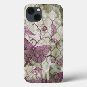Arabesque Butterflies III iPhone 13 Case