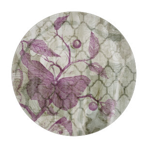 Arabesque Butterflies III Cutting Board