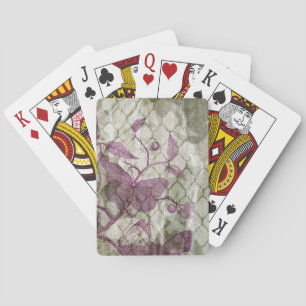 Arabesque Butterflies III Playing Cards