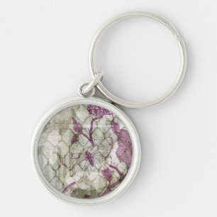 Arabesque Butterflies IV Key Ring