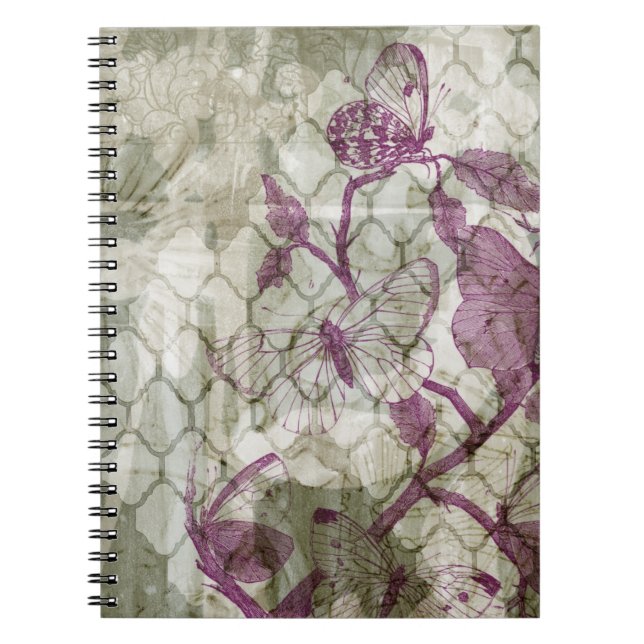 Arabesque Butterflies IV Notebook (Front)