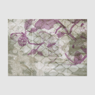 Arabesque Butterflies IV Tissue Paper