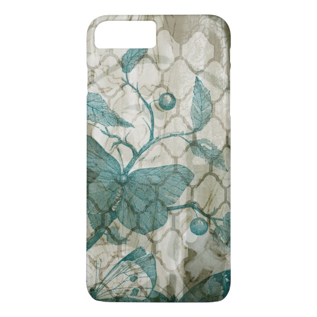 Arabesque Butterflies V Case-Mate iPhone Case (Back)