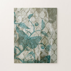 Arabesque Butterflies V Jigsaw Puzzle