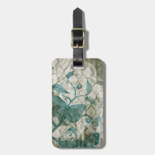 Arabesque Butterflies V Luggage Tag