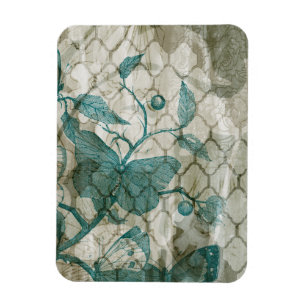 Arabesque Butterflies V Magnet