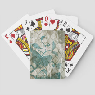 Arabesque Butterflies V Playing Cards