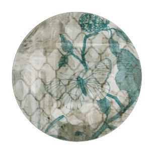 Arabesque Butterflies VI Cutting Board