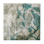 Arabesque Butterflies VI Tile<br><div class="desc">Animals</div>