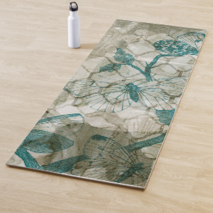Arabesque Butterflies VI Yoga Mat