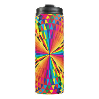 arabesque button full colour thermal tumbler