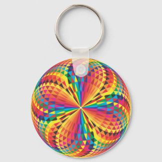 Arabesque colours key ring