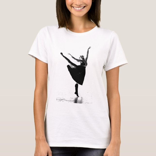 Arabesque Dancer Dances T-Shirt (Front)