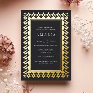 Arabesque   Elegant Glam Bridal Shower Gold