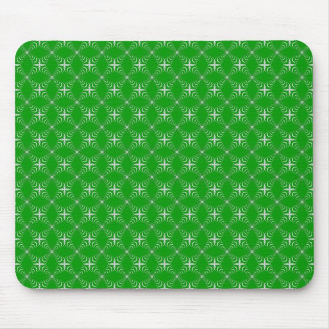 Arabesque on grey mouse mat (Front)