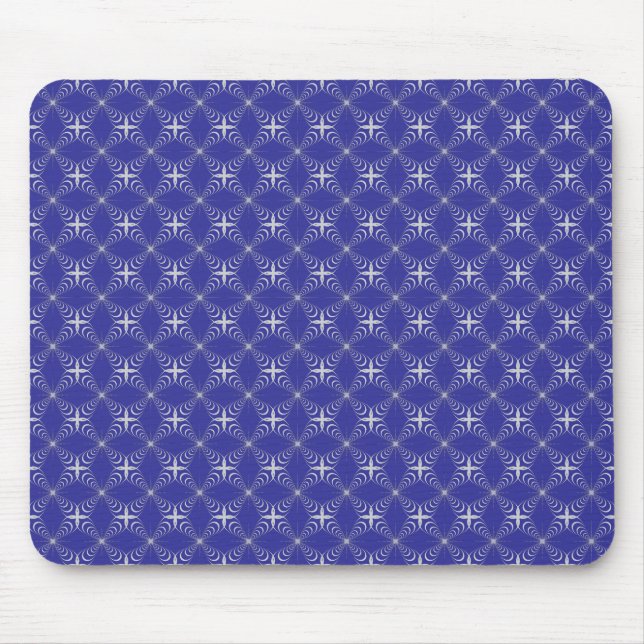 Arabesque on grey mouse mat (Front)