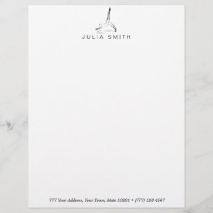 Arabesque on the reformer custom letterhead