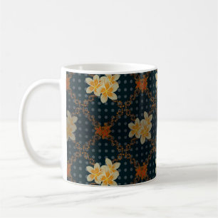 Arabesque. Vintage abstract raster floral seamless Coffee Mug
