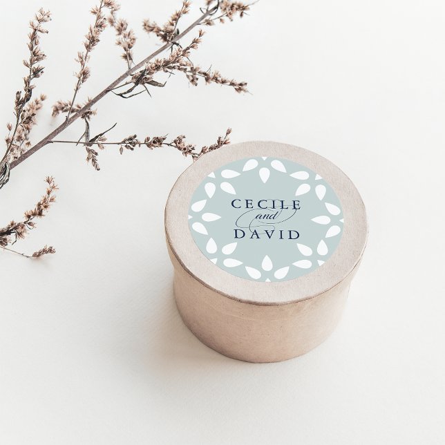 Arabesque Wedding Sticker | Mist (Creator Uploaded)