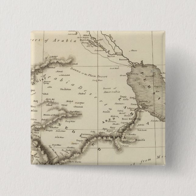 Arabia 2 15 cm square badge (Front)