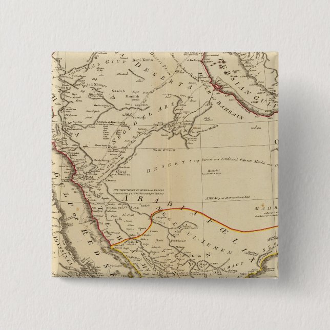 Arabia 5 15 cm square badge (Front)