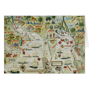 Arabia and India, from the 'Miller Atlas', c.1519