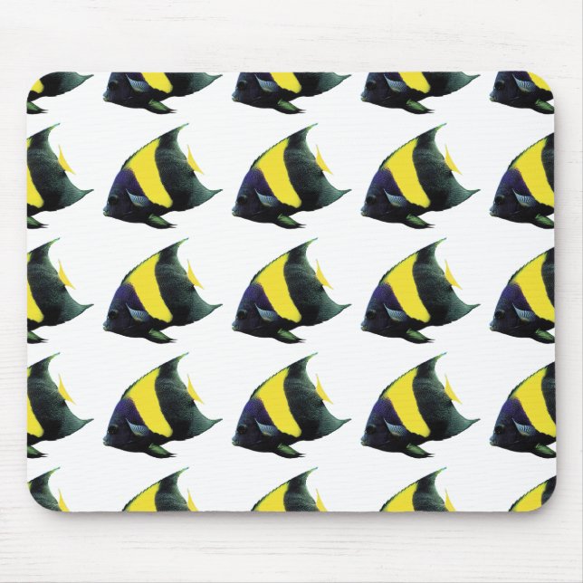 Arabian angelfish (アズファー)のマウスパッド,No.01 Mouse Mat (Front)