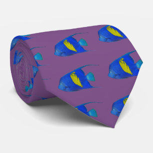 Arabian angelfish tie