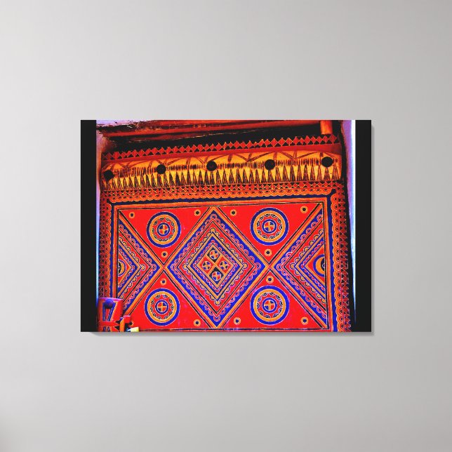 Arabian Art Canvas Print (Front)