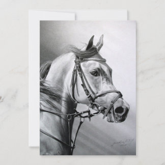 ARABIAN BEAUTY Flat Greeting Card