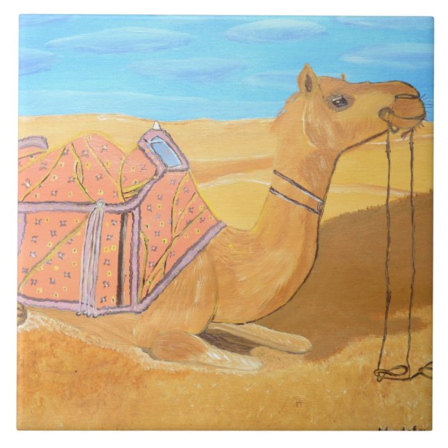 Arabian Camel Tile (Front)