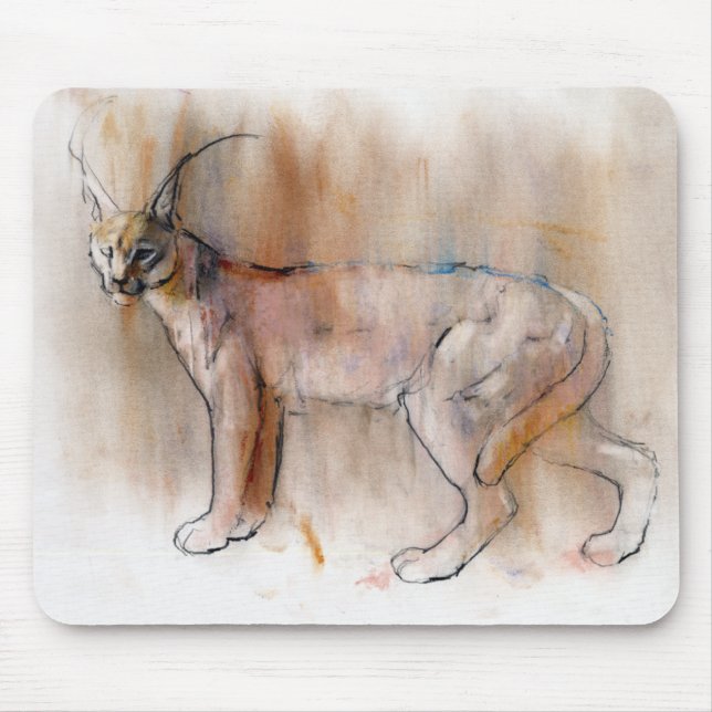 Arabian Caracal 2009 Mouse Mat (Front)